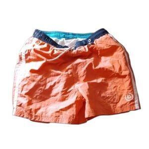 Bugatti Oange Swim Shorts with Logo